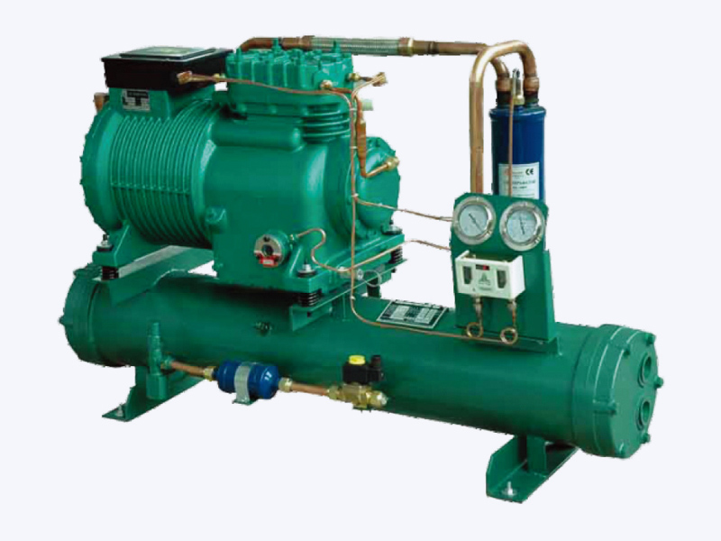 Semi-Hermetic Compressor Aquarum Cooled Condensing Unit